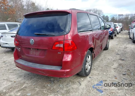 2011 Volkswagen Routan Se from USA, damaged, VIN 2V4RW3DG7BR691234